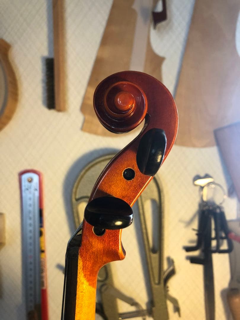 【駒&魂柱調整済】Suzuki分数バイオリンNo280 1/2 1977