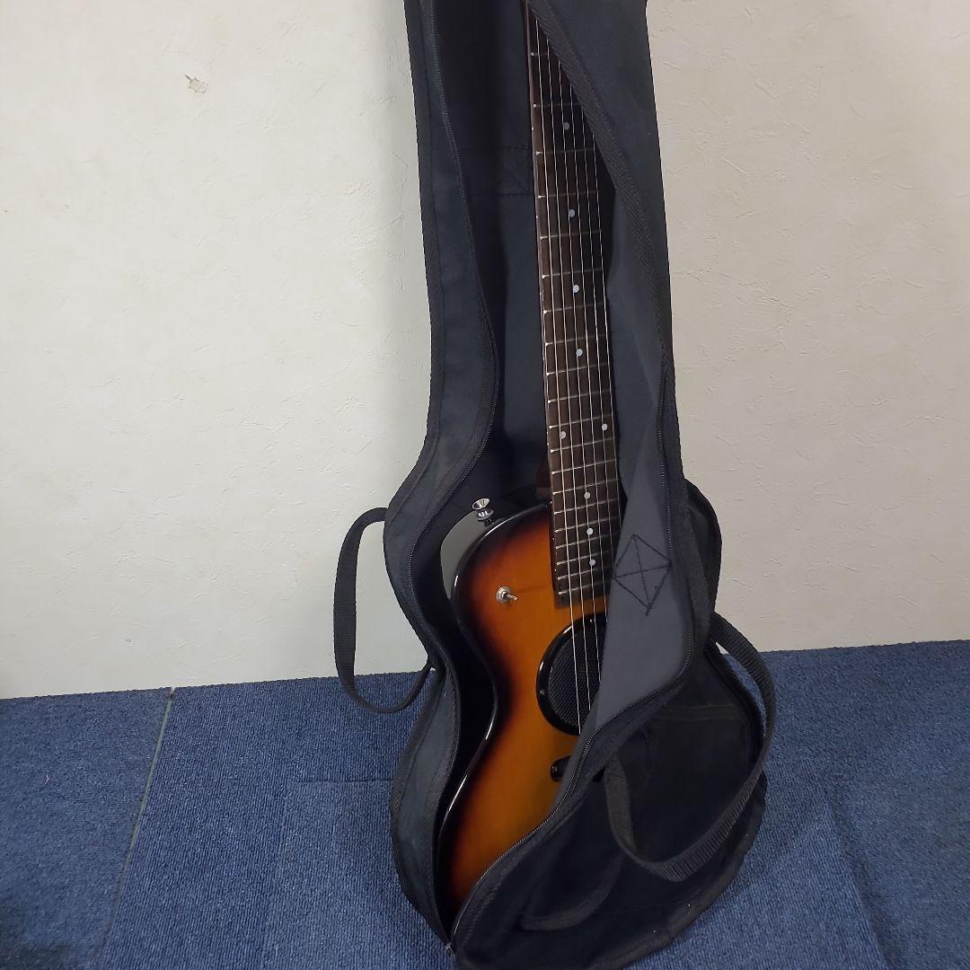 h443☆美品☆Barclay☆アンプ内蔵☆エレキギター☆ミニ☆カバー付き