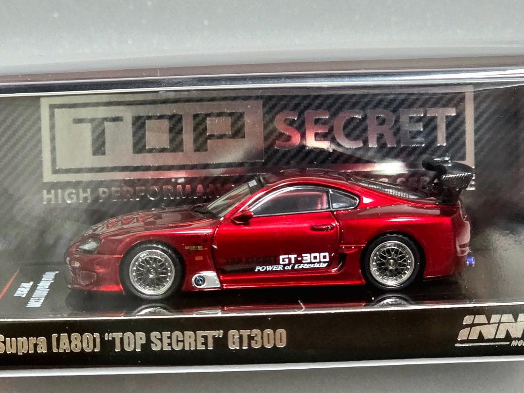 イノモデル 1/64 トップシークレット GT300 スープラ