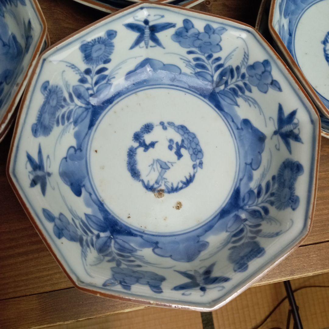 明治伊万里　真酢皿18枚　E−666