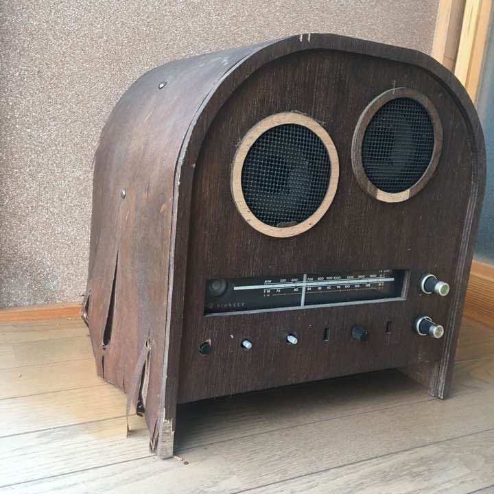 1937年戦時中pioneerパイオニア 最高級レトロ ラジオ 日中戦争