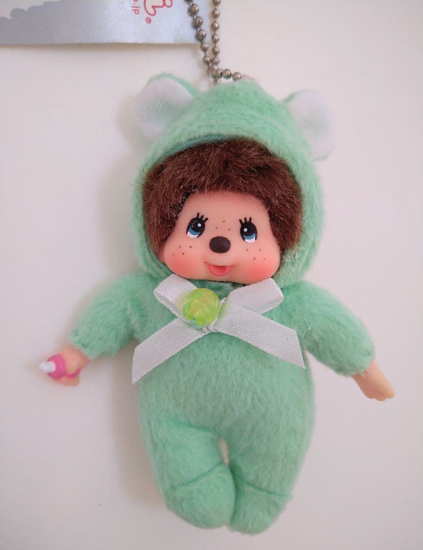 新品 モンチッチ 誕生石 3個セット キーチェーン キーホルダー 2671s3