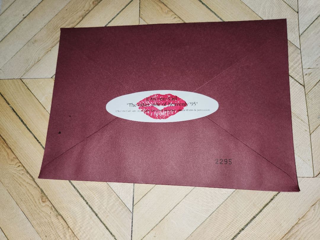 ラルク \"The other side of heavenly'95\"ステッカー