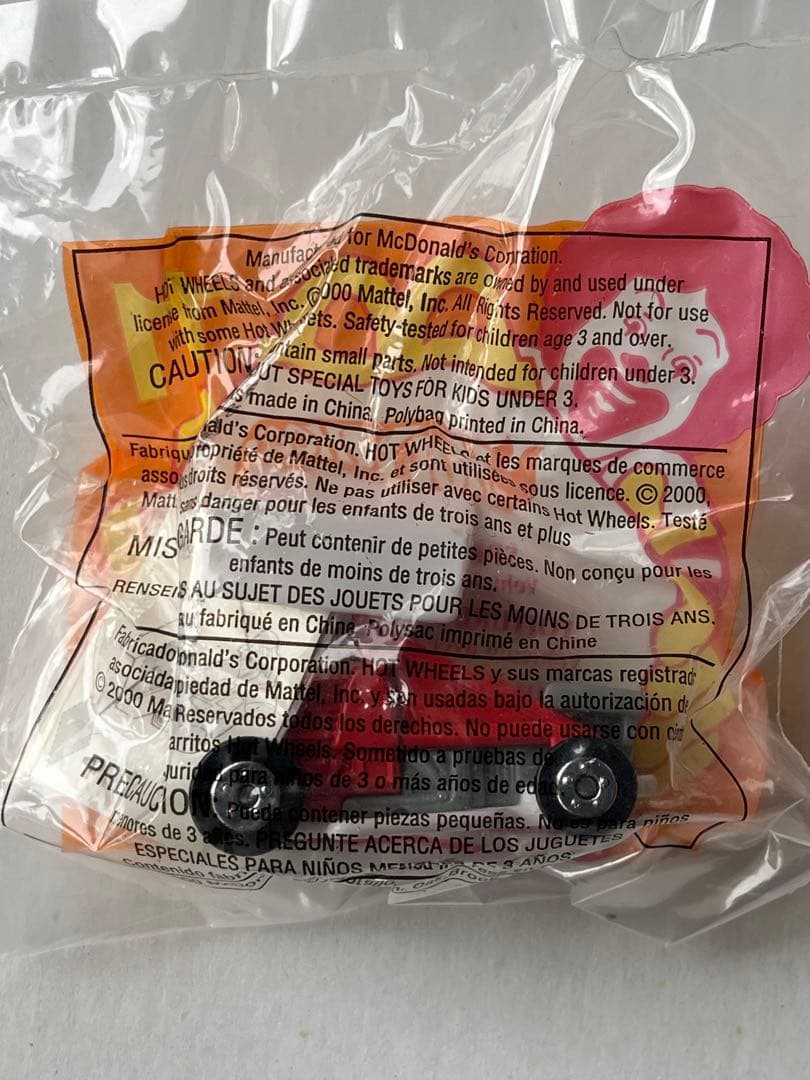 マクドナルド　米国　ハッピーセット　2000年 ホットウィール　全16個セット