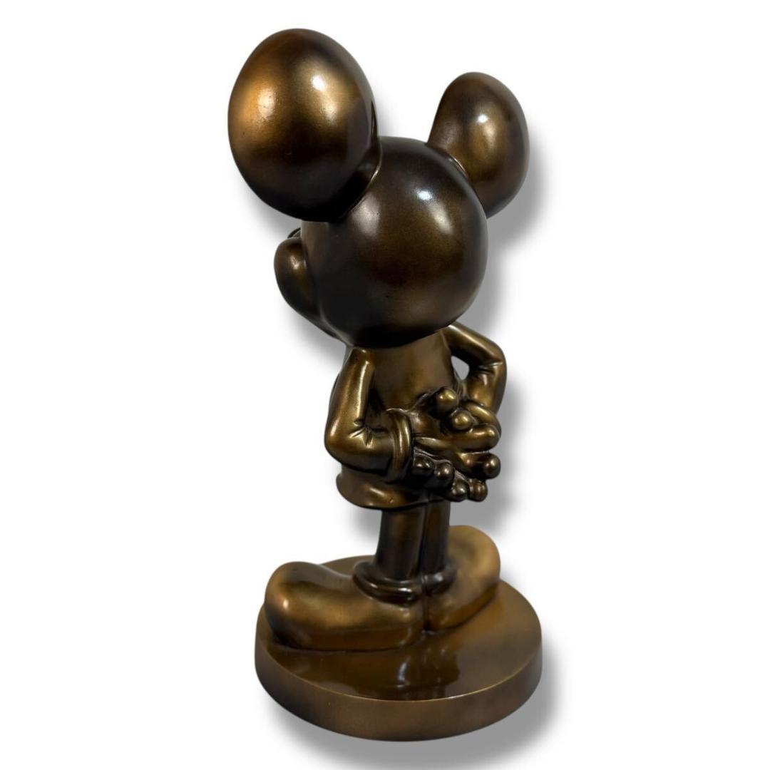【希少品】Disney ミッキー ブロンズ像 3000体限定 約1998年