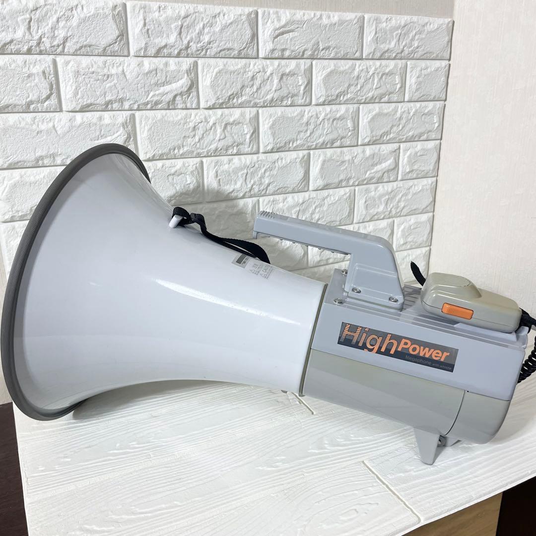 【１か月保証】TOA ショルダーメガホン 2130W レイン付き