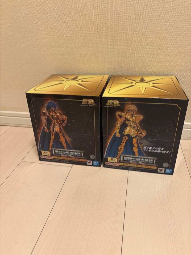 新品 聖闘士聖衣神話EX ジェミニサガ レオアイオリア リバイバル版　2体セット
