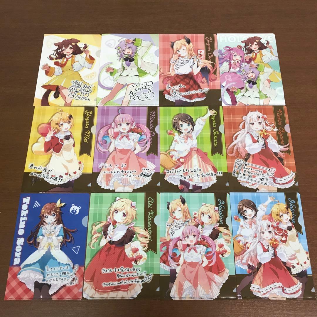 ❶未開封含 ホロライブ セブンイレブン ファミマコラボ クリアファイルまとめ売り