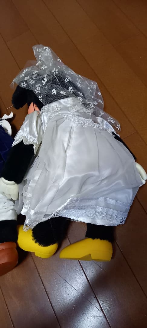ミッキーミニーヴィンテージぬいぐるみ