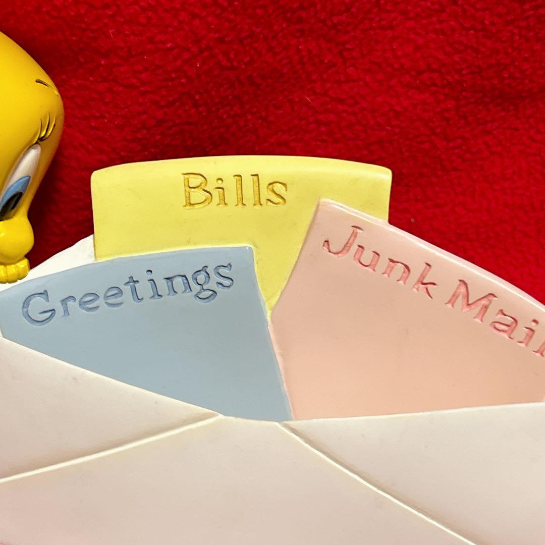 WB トゥイーティー TWEETY レターホルダー ビンテージ フィギュア 置物