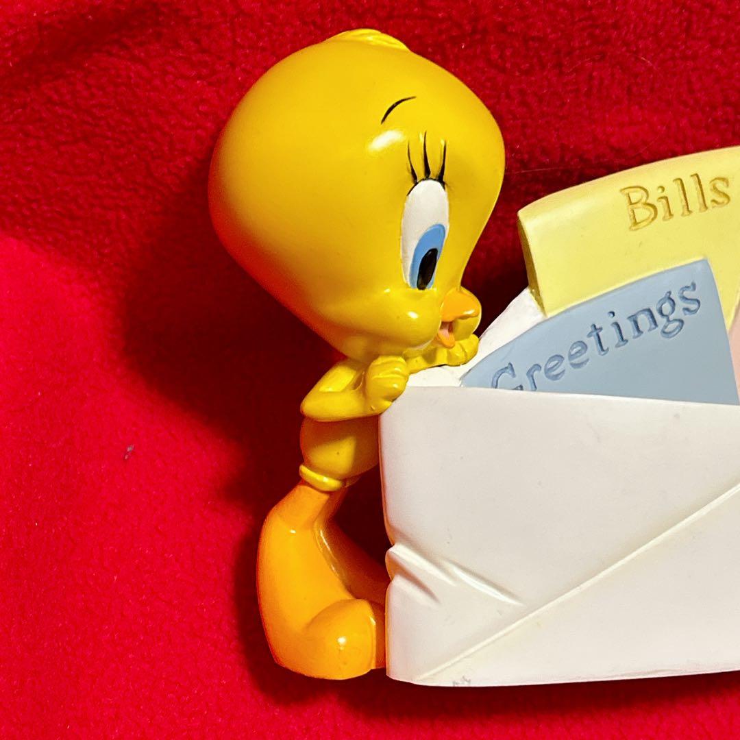 WB トゥイーティー TWEETY レターホルダー ビンテージ フィギュア 置物