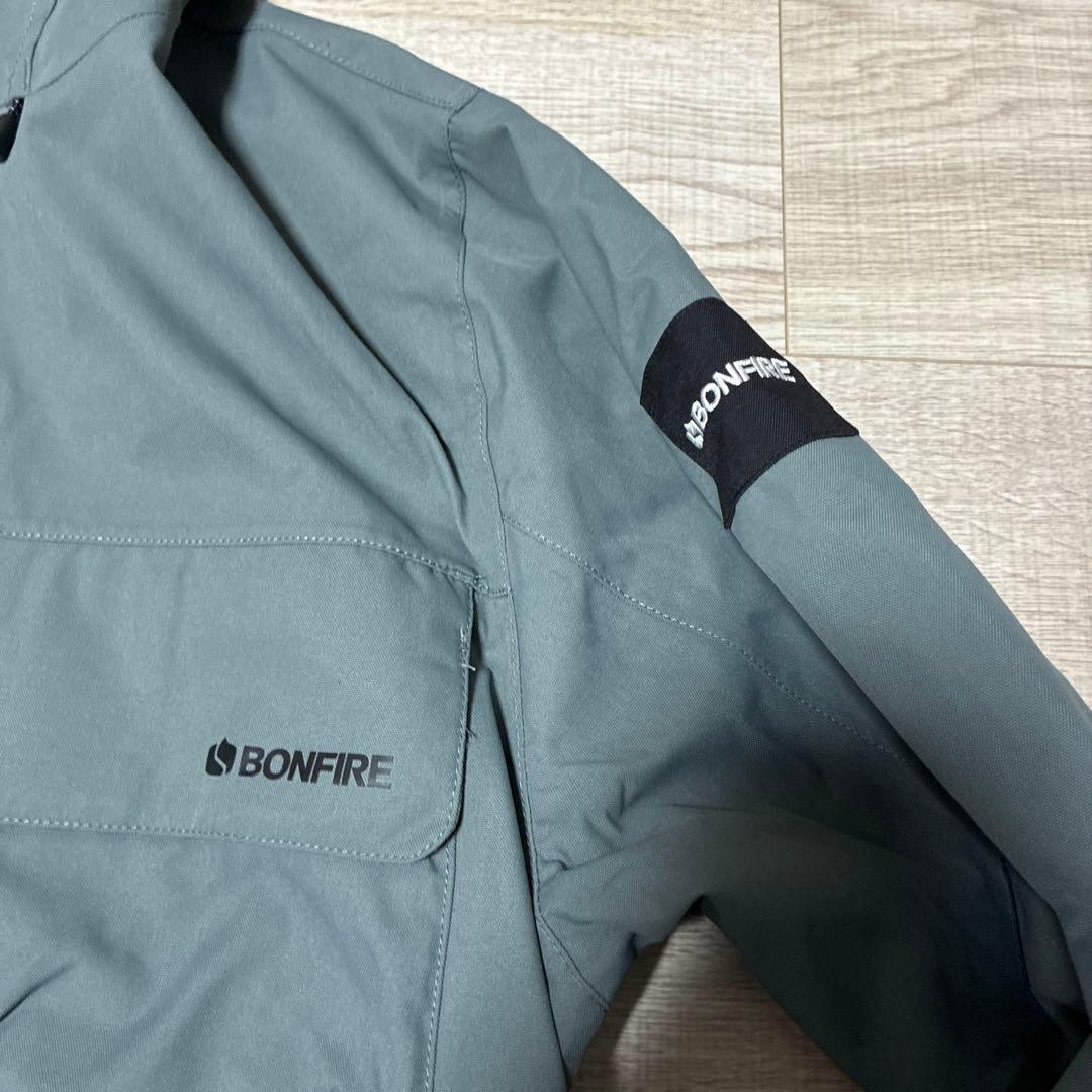定価3.9万 ボンファイアスノーボード PITCH SHELL JACKET L