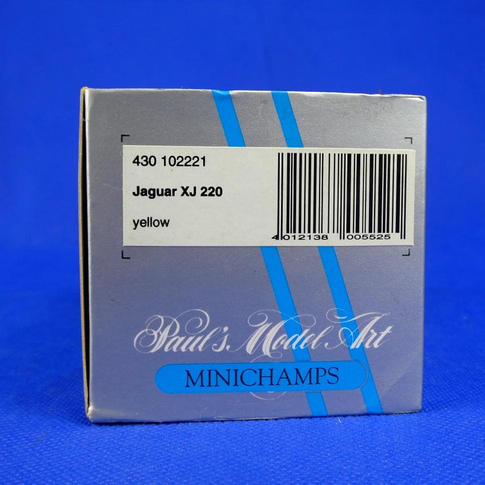 ジャガー★ＸＪ２２０★名前の由来は最高速度２２０マイルを目指した車★ミニカー