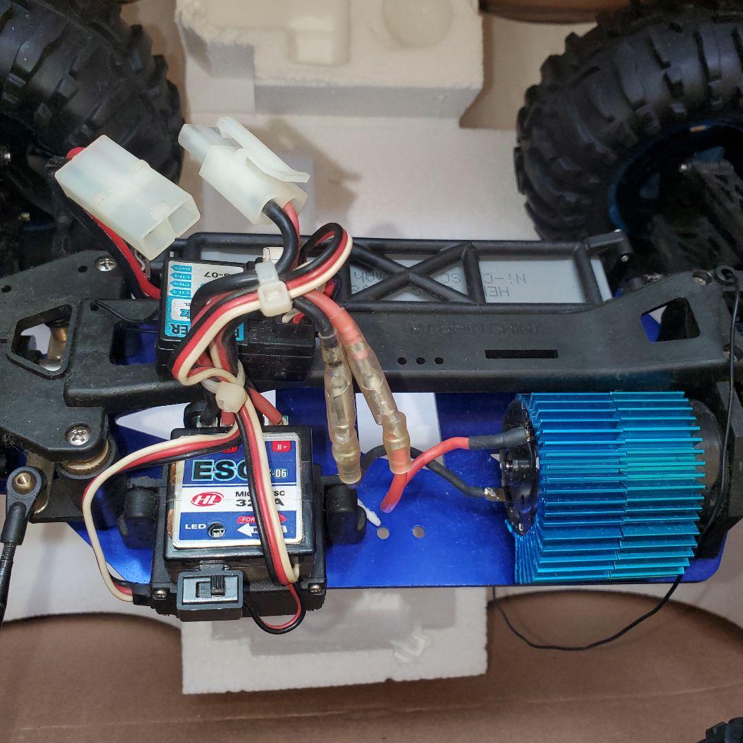 1/10 4WD モンスタートラック　ラジコン　田宮充電器　セット