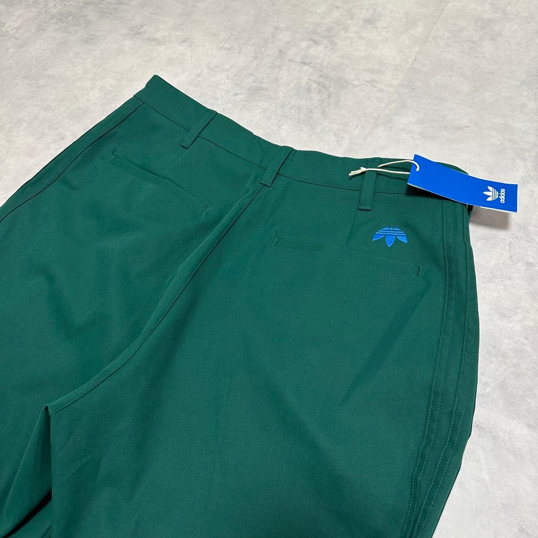 アディダス ゴルフ ローリング リンクス 100 チノ パンツ 緑 ウェア