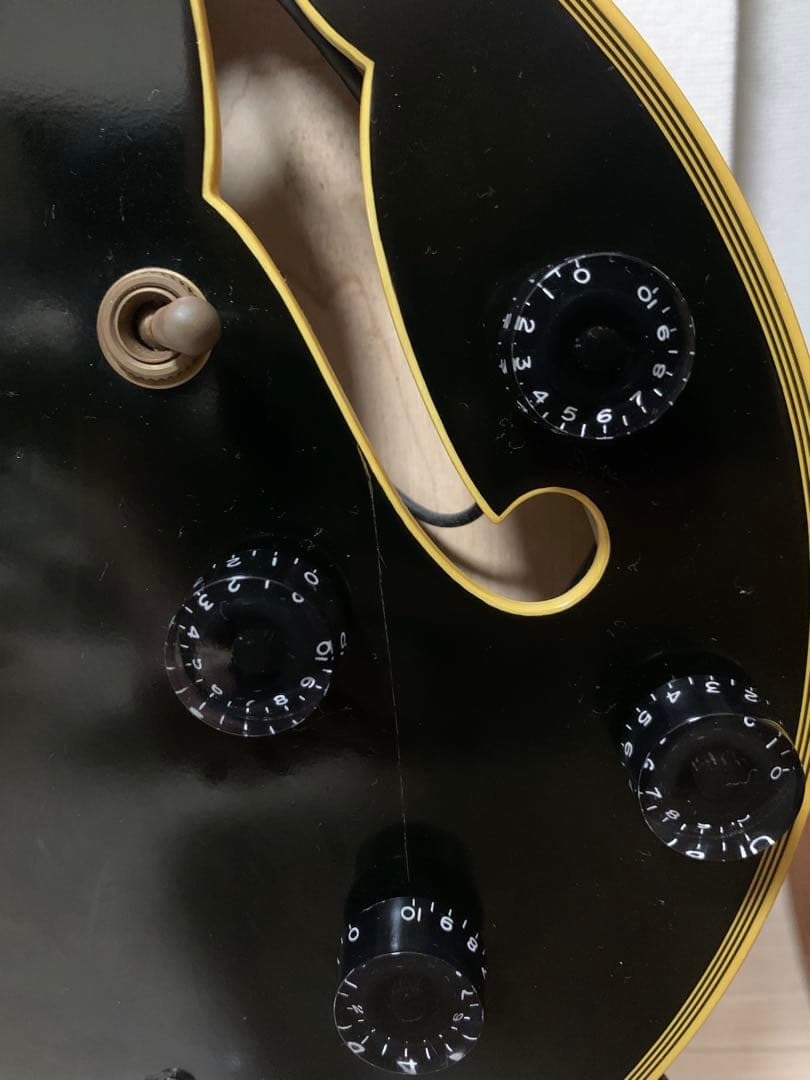 エドワーズ セミアコ E-SA-138 LTC 2009 中古　交換用ブリッジ付