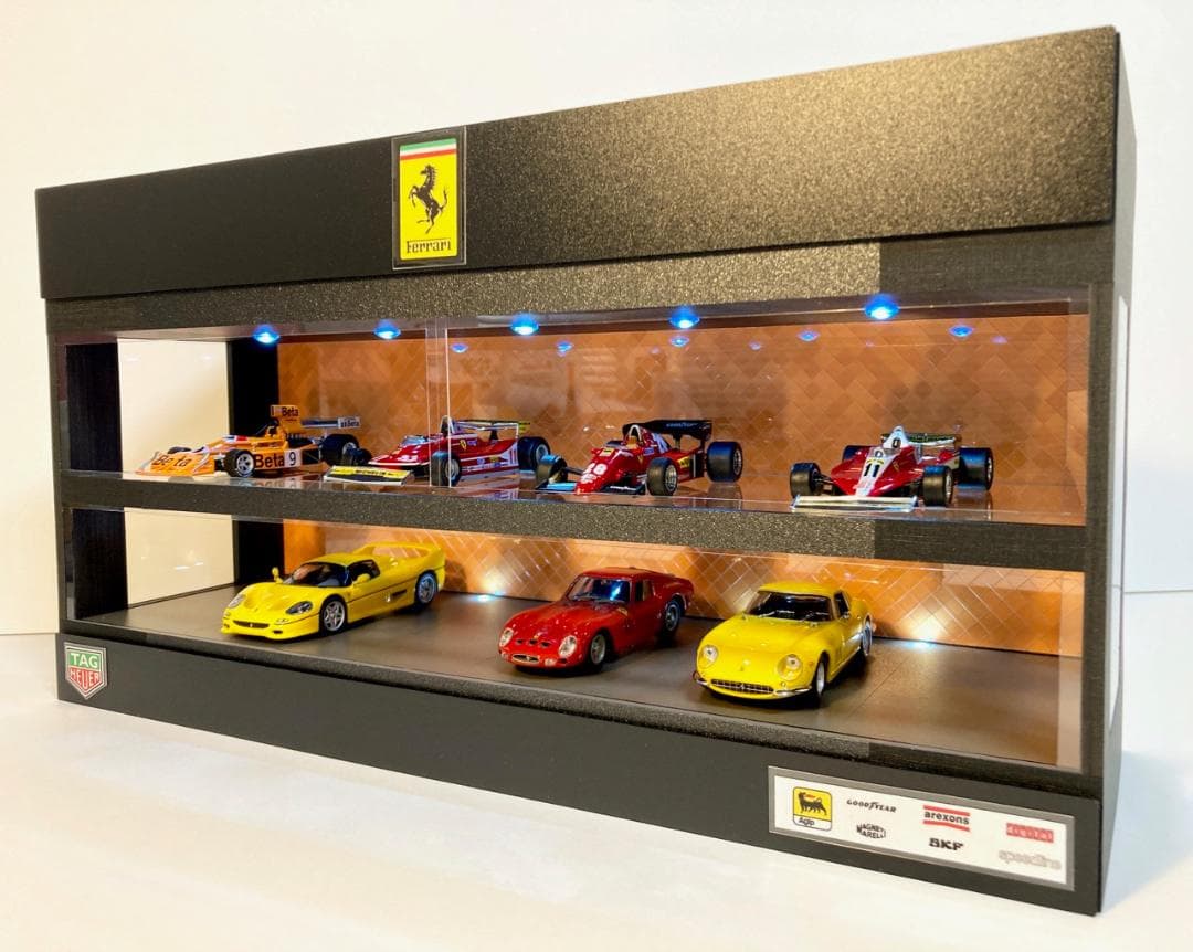 mitsuhiro970・1/43展示14台可能・ディスプレーBOX