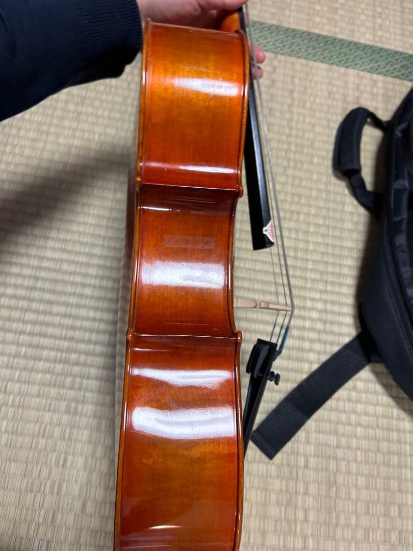 スズキ チェロ 1/8 調整済／専門店メンテ5万円／ケース付