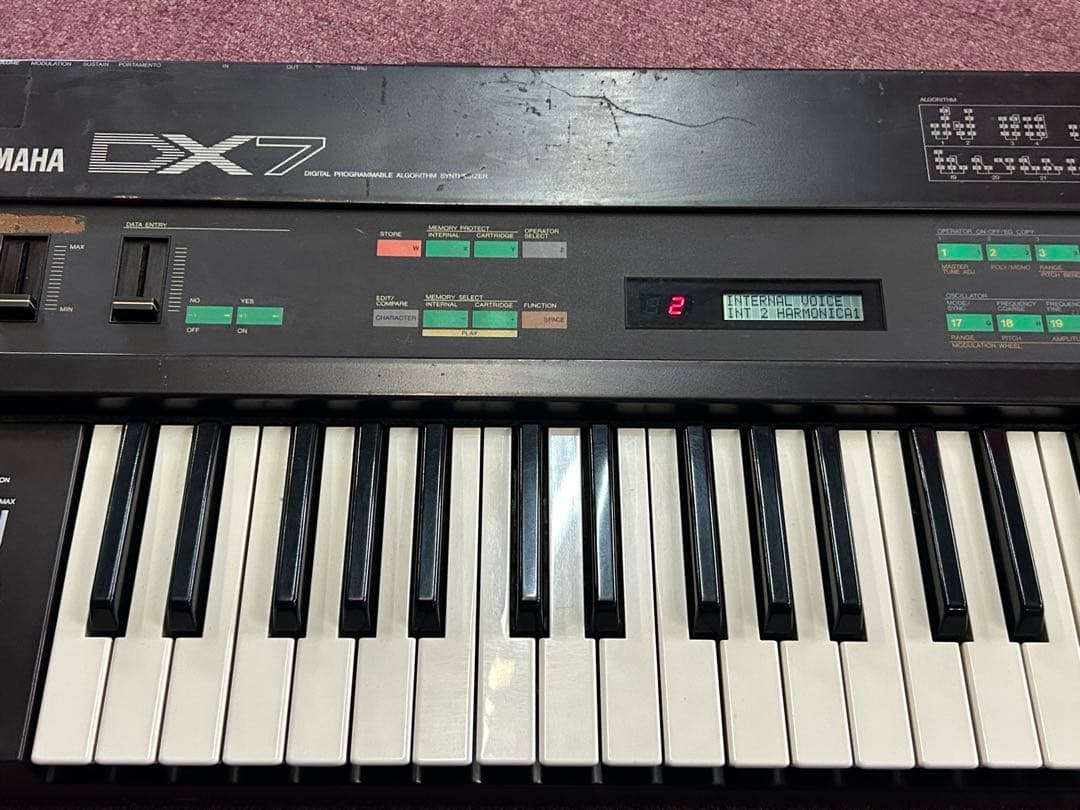 最終値下げ【YAMAHA DX7 デジタルシンセサイザー】中古品