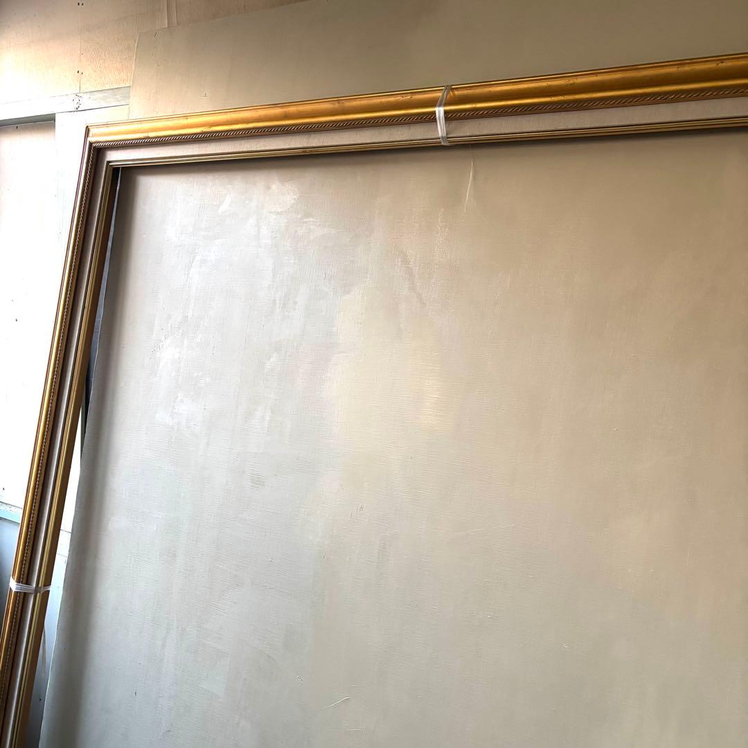 F 100 油絵用額縁　油彩額　アンティークフレーム　ゴールド