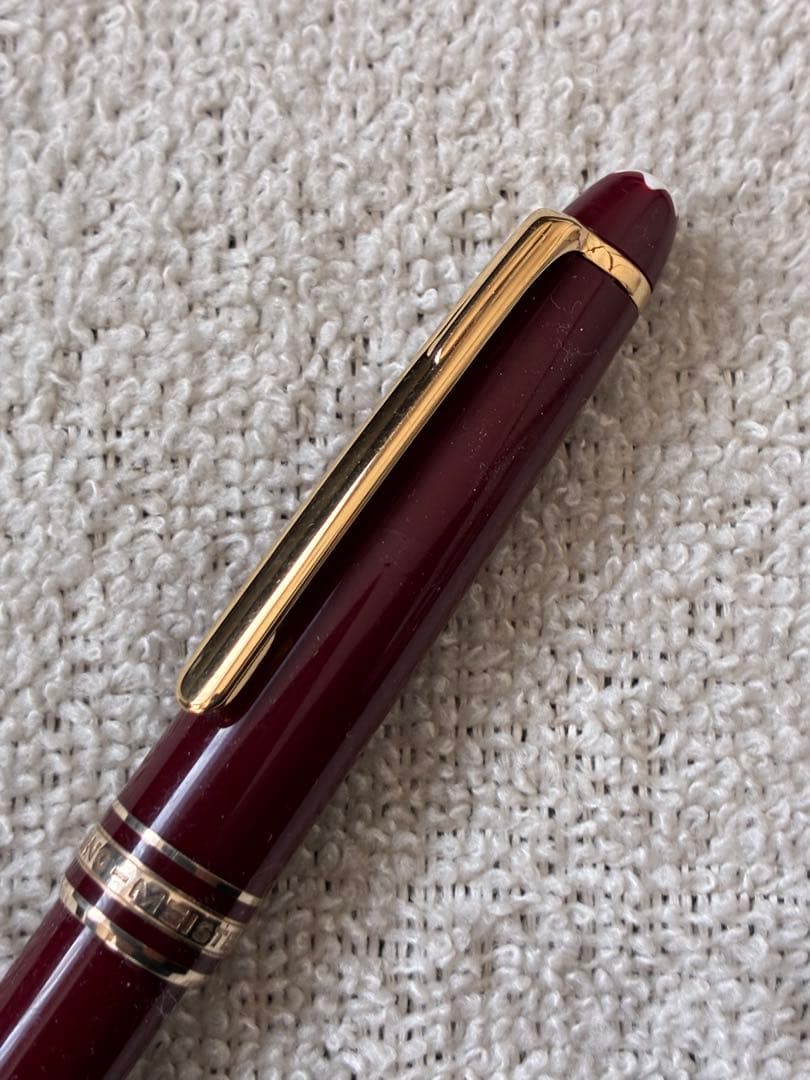 ◾️ボルドー◾️モンブラン◾️マイスターシュテュック◾️165 ボールペン◾️新品リフィル