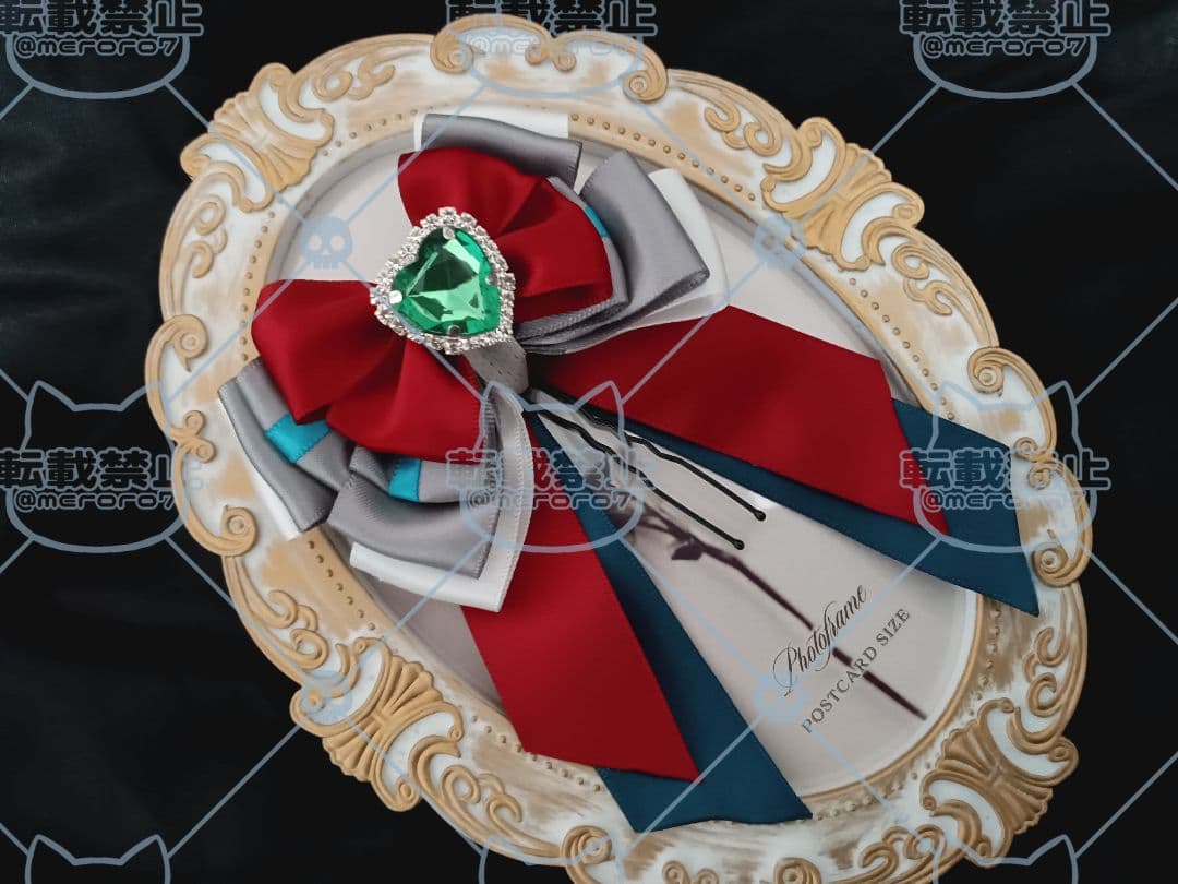 【オーダー再開】キンブレリボン ペンラリボン ヘアメリボン 硬貨ケース チャーム