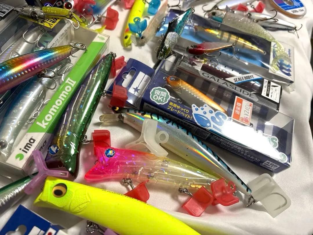 ☆大量ルアー☆シーバス引退セット　青物ルアーリーダー付