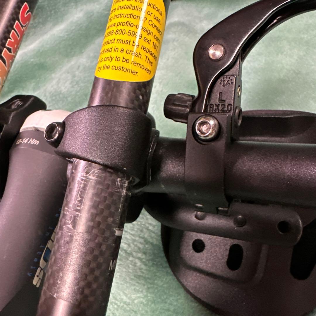 プロファイルデザインttバーハンドルセット　中古品