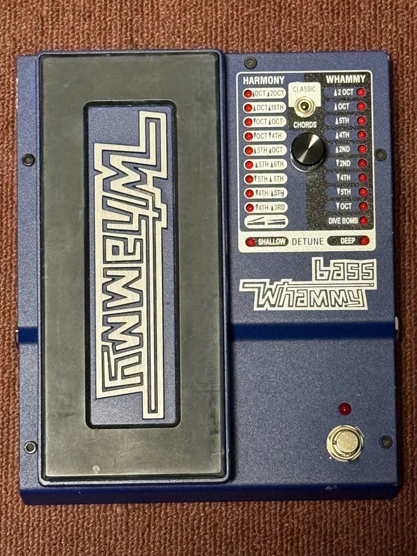 ベース Digitech bass WHAMMY