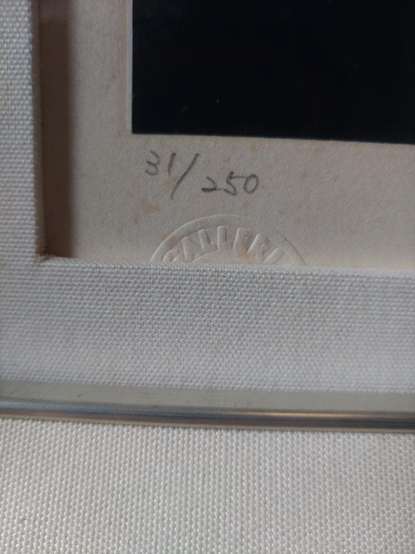 笹倉鉄平 『 雨あがり / 赤いパラソル 』 シルクスクリーン