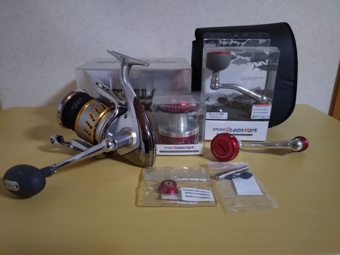 ☆お得！08ステラSW18000HG（左巻き）＋08SOMカスタムセット