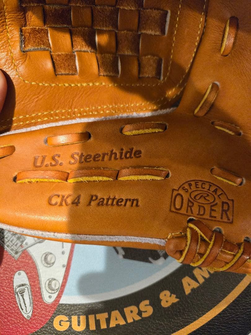 Rawlings 軟式HOH CK4 リッチタン バスケットウェブ