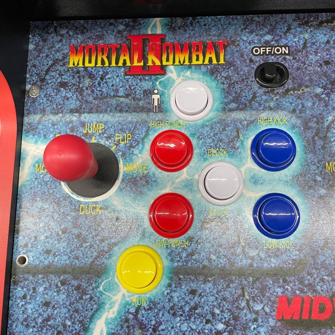 アーケード1UP モータルコンバット2 全12タイトル 格闘ゲーム