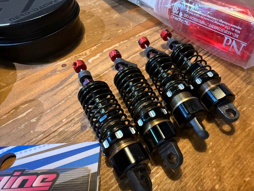 HRC ナードダンパー装着制作TRFシリンダー仕様　テスト走行のみオーバードーズ