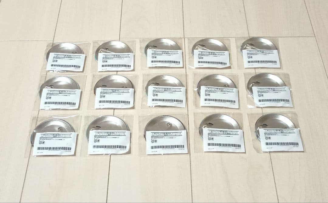 転生王女と天才令嬢の魔法革命　オンラインくじ　ホログラム缶バッジ　15個セット