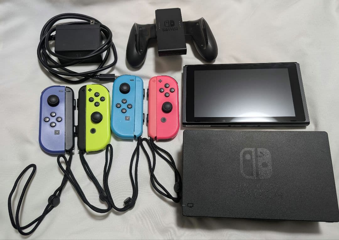 Nintendo Switch ニンテンドースイッチ 本体 ジョイコン2セット付