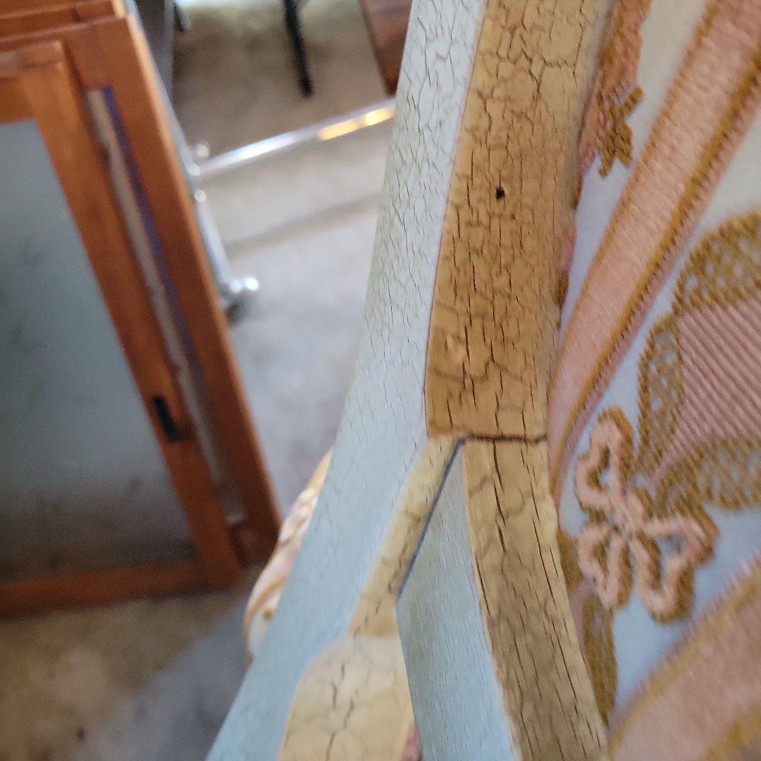 送料込み　アンティーク　フレンチスタイル ソファ ベージュ・ゴールド系