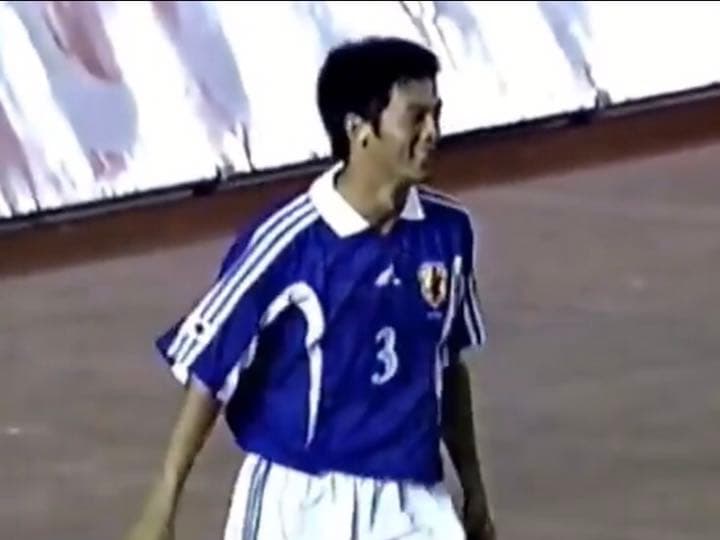 松田直樹選手着用　JOMOCUP2000 サイン入りジャージ　W杯公式球サイン入