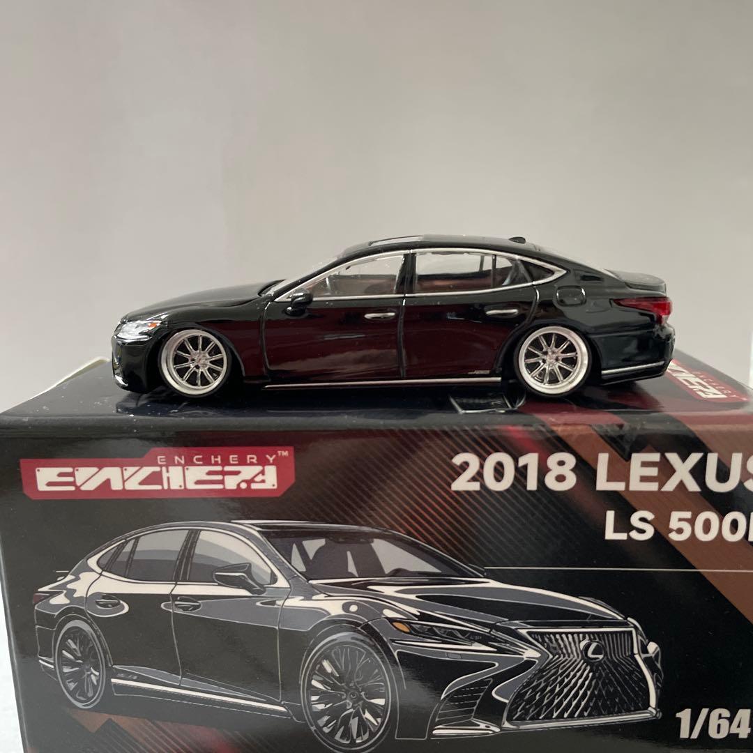 ★レア品1/64 LEXUS レクサスLS カスタム　ミニカー　ENCHERY★