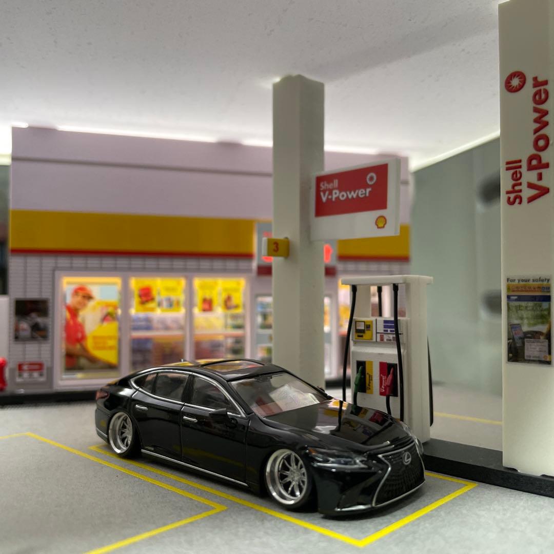 ★レア品1/64 LEXUS レクサスLS カスタム　ミニカー　ENCHERY★