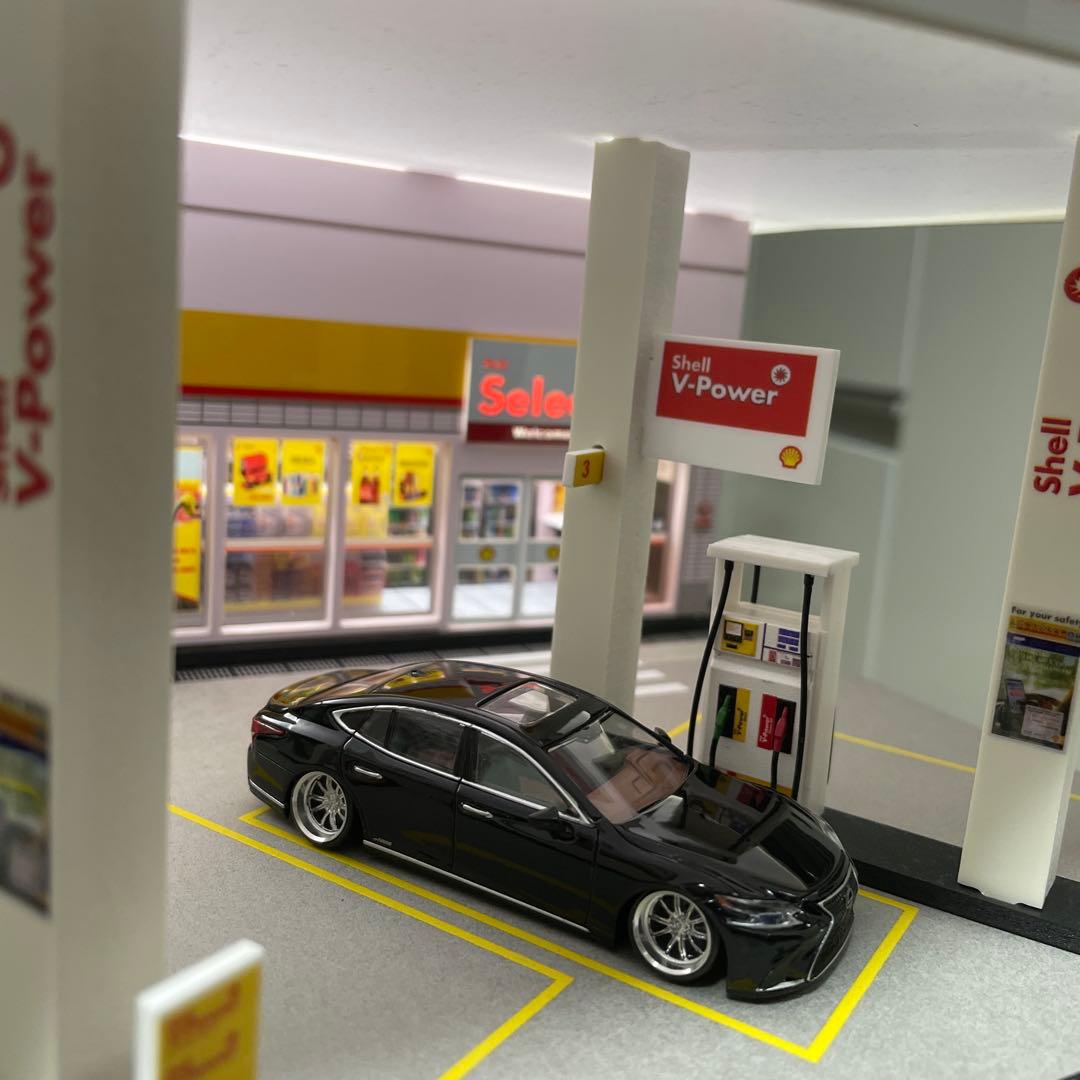 ★レア品1/64 LEXUS レクサスLS カスタム　ミニカー　ENCHERY★