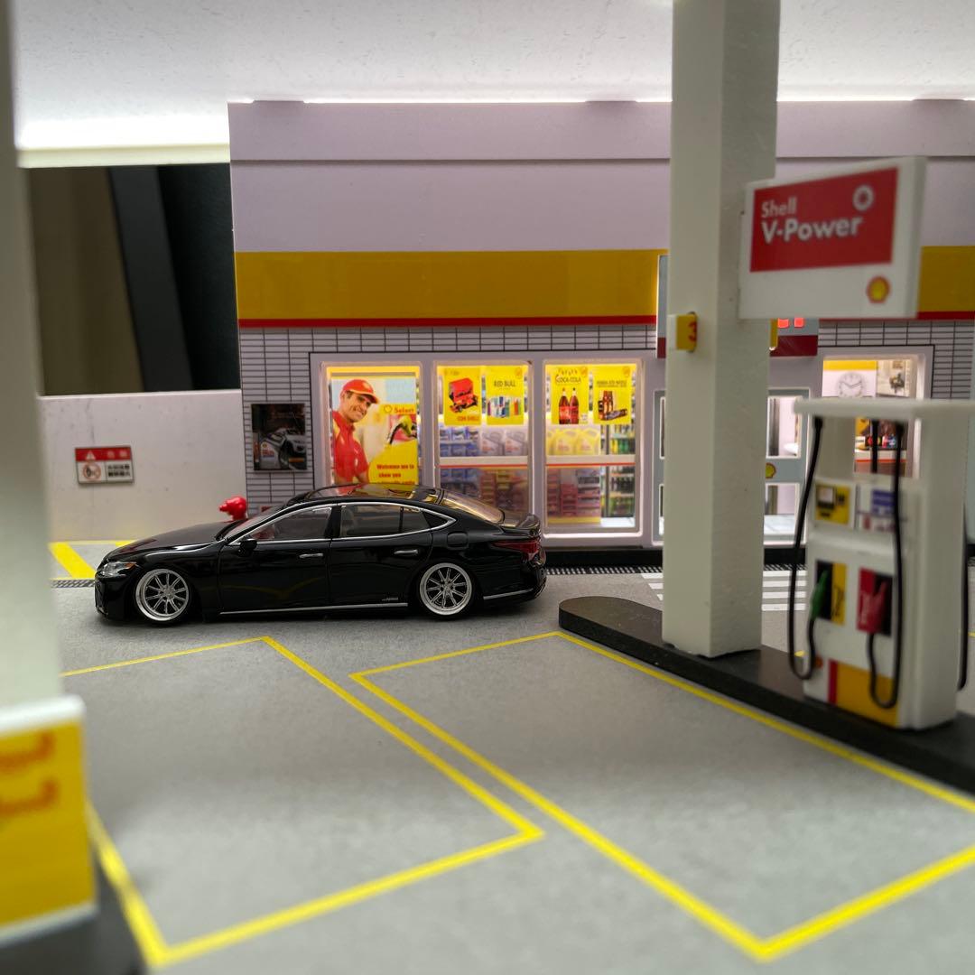 ★レア品1/64 LEXUS レクサスLS カスタム　ミニカー　ENCHERY★