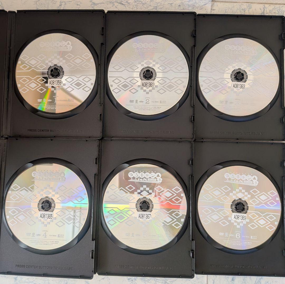 DVD　ゆるキャン△ 1期、2期、3期、スペシャル、映画　全20巻　新品ケース付