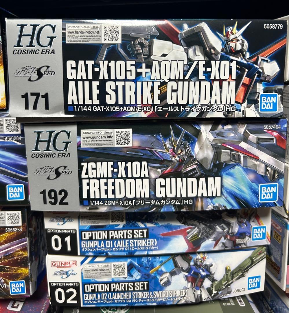 HG ストライクフリーダムガンダム セット