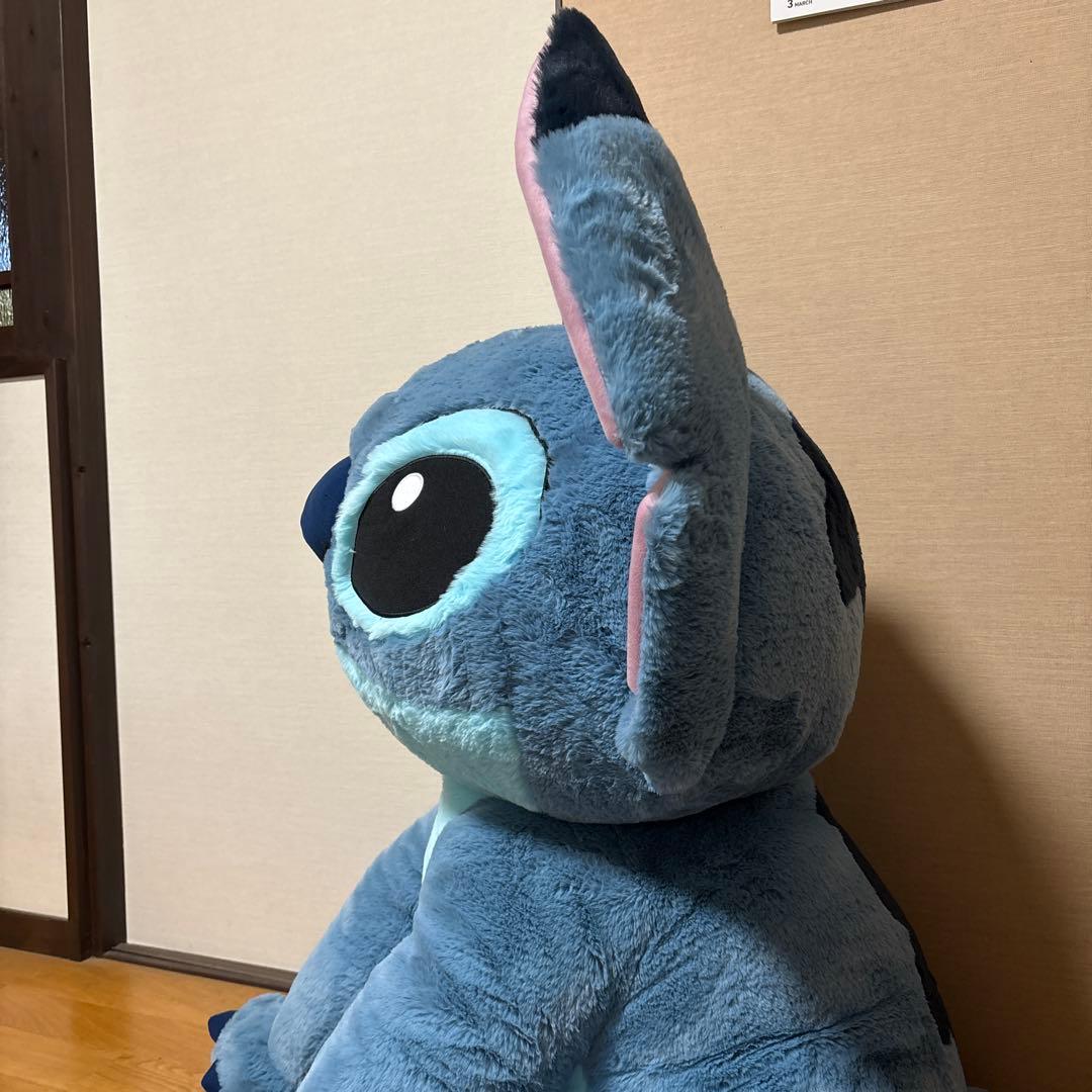 スティッチ ぬいぐるみ　コストコ　ブランケット付き