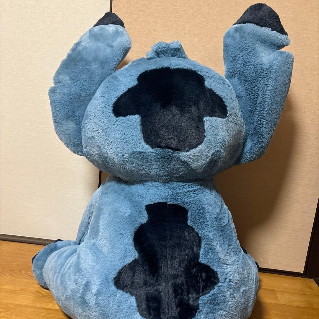 スティッチ ぬいぐるみ　コストコ　ブランケット付き