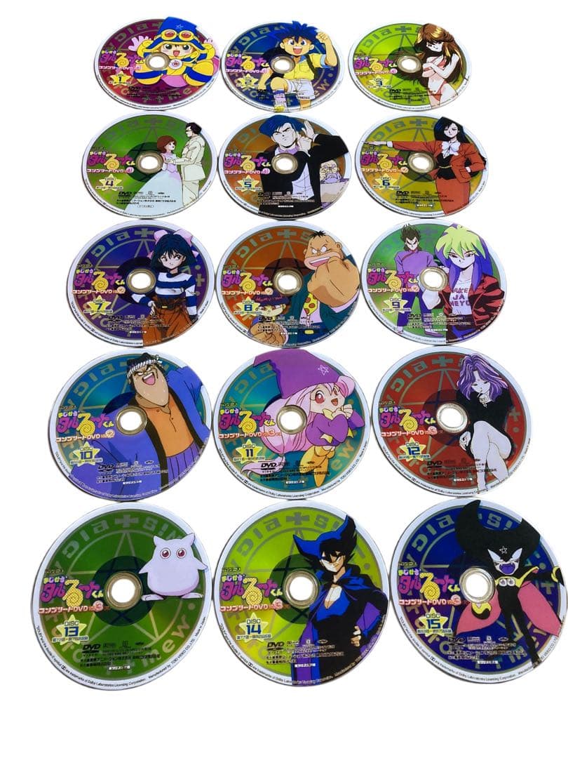 まじかるタルるートくん コンプリートDVDセット Vol.1～Vol.3/16枚