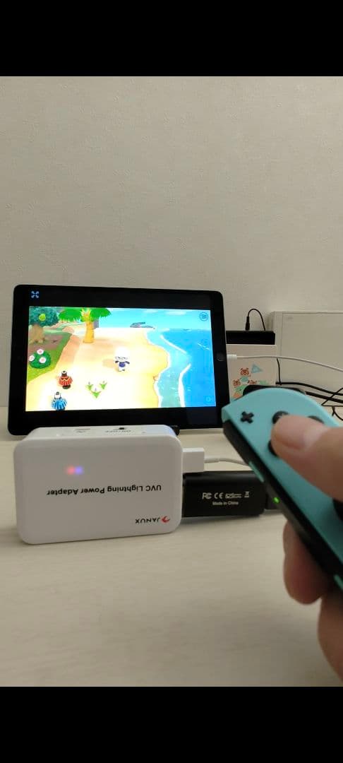 iPad、iPadminiをSwitchのモニターにHDMIキャプチャ付き即使用