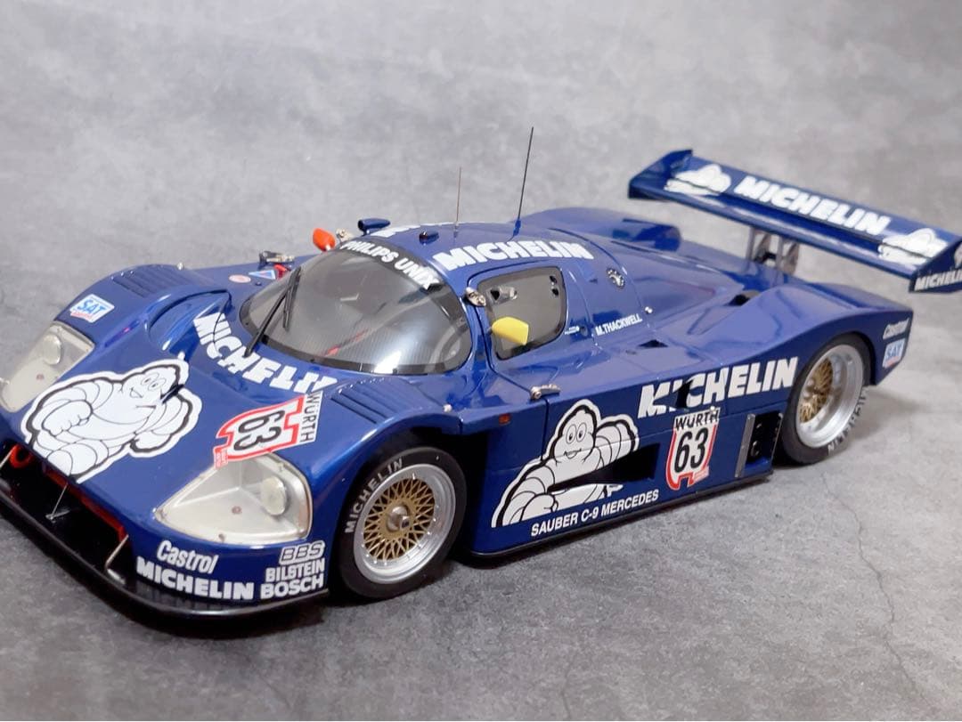 エグゾト 1/18 1987 ザウバー メルセデス ベンツ C9