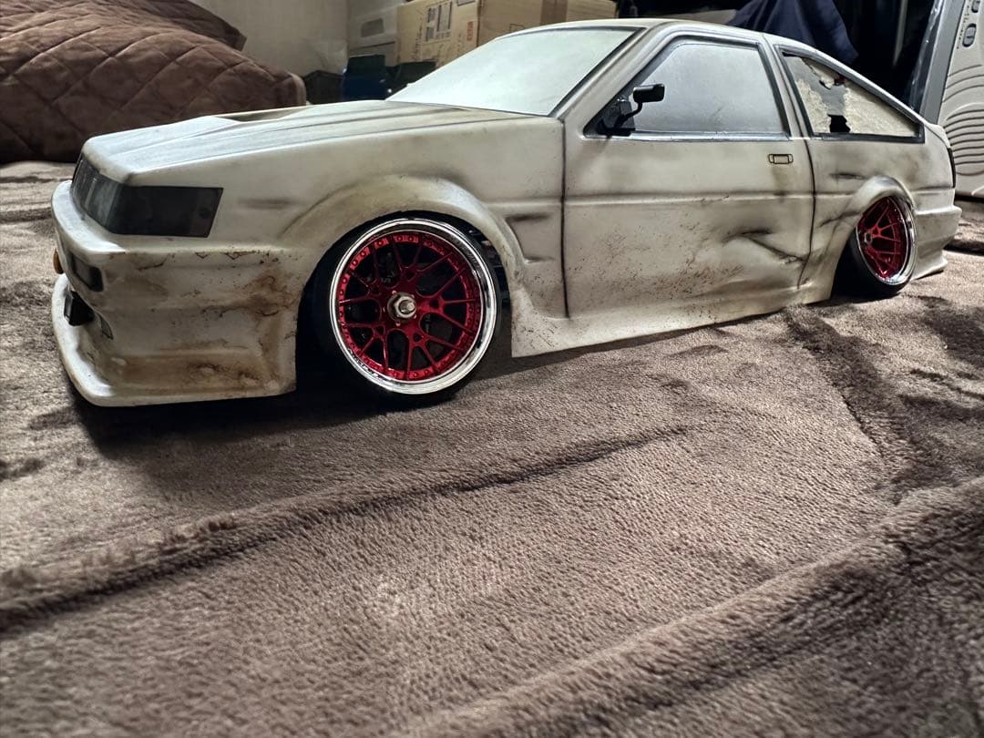 錆ボディ トヨタ トレノ＆ 林レビン ボロ車風ボディ